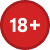 18+ age restriction icon